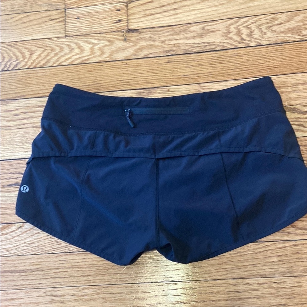 Lululemon Athletica Black Athletic Shorts for Performance